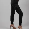 USA Made Ooh la la Women’s Cargo Joggers with Chaine Trim