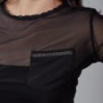 USA Made Ooh La La Long Sleeve Power Pocket Mesh T Shirt