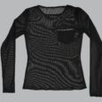 USA Made Ooh La La Long Sleeve Power Pocket Mesh T Shirt