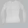 USA Made Ooh la la Women’s Knit Long Sleeve Crew Neck Top