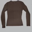 USA Made Ooh la la Women’s Knit Long Sleeve Crew Neck Top